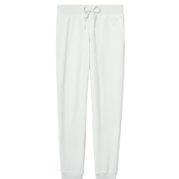 VS Stretch Fleece Mid Rise Jogger Pants NWT - Picture 4 of 8